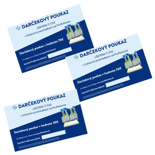 Elektronický darčekový poukaz